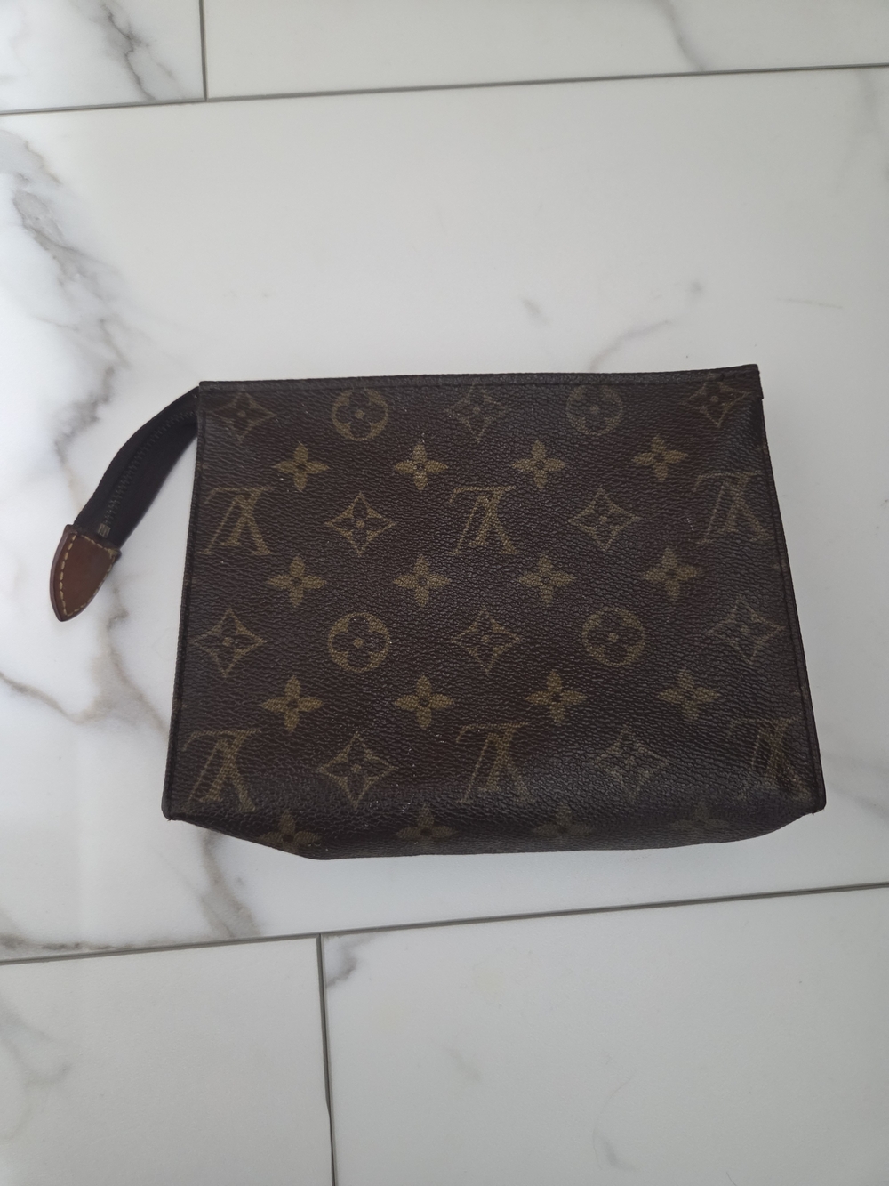 Louis Vuitton Brown Monogram Canvas Toiletry Pouch
